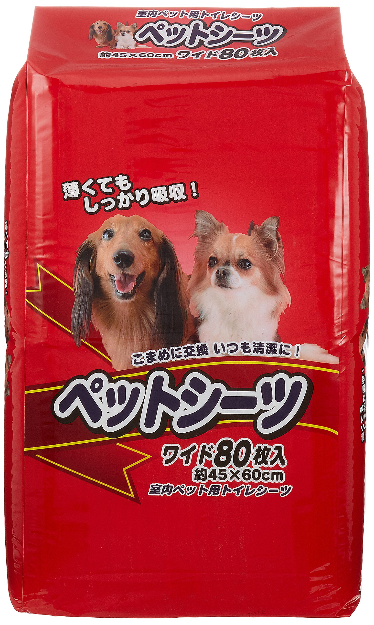 常陸化工 ペットシーツ ワイド 80枚入